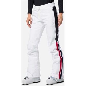 Rossignol White Ski Pants with Blue and Red Details size L